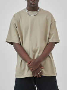 Men's Round Neck Drop Shoulder T-Shirt